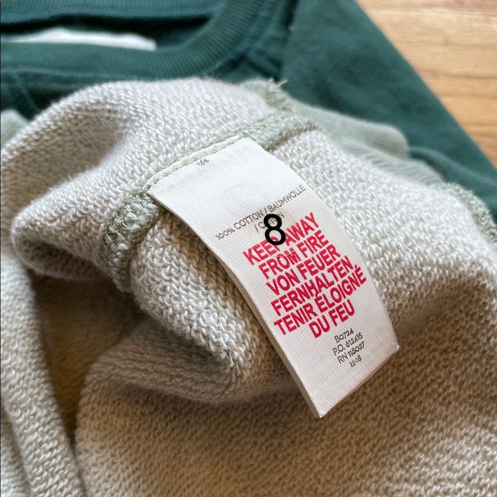 Boden green ombré sweatshirt - Picture 10 of 10